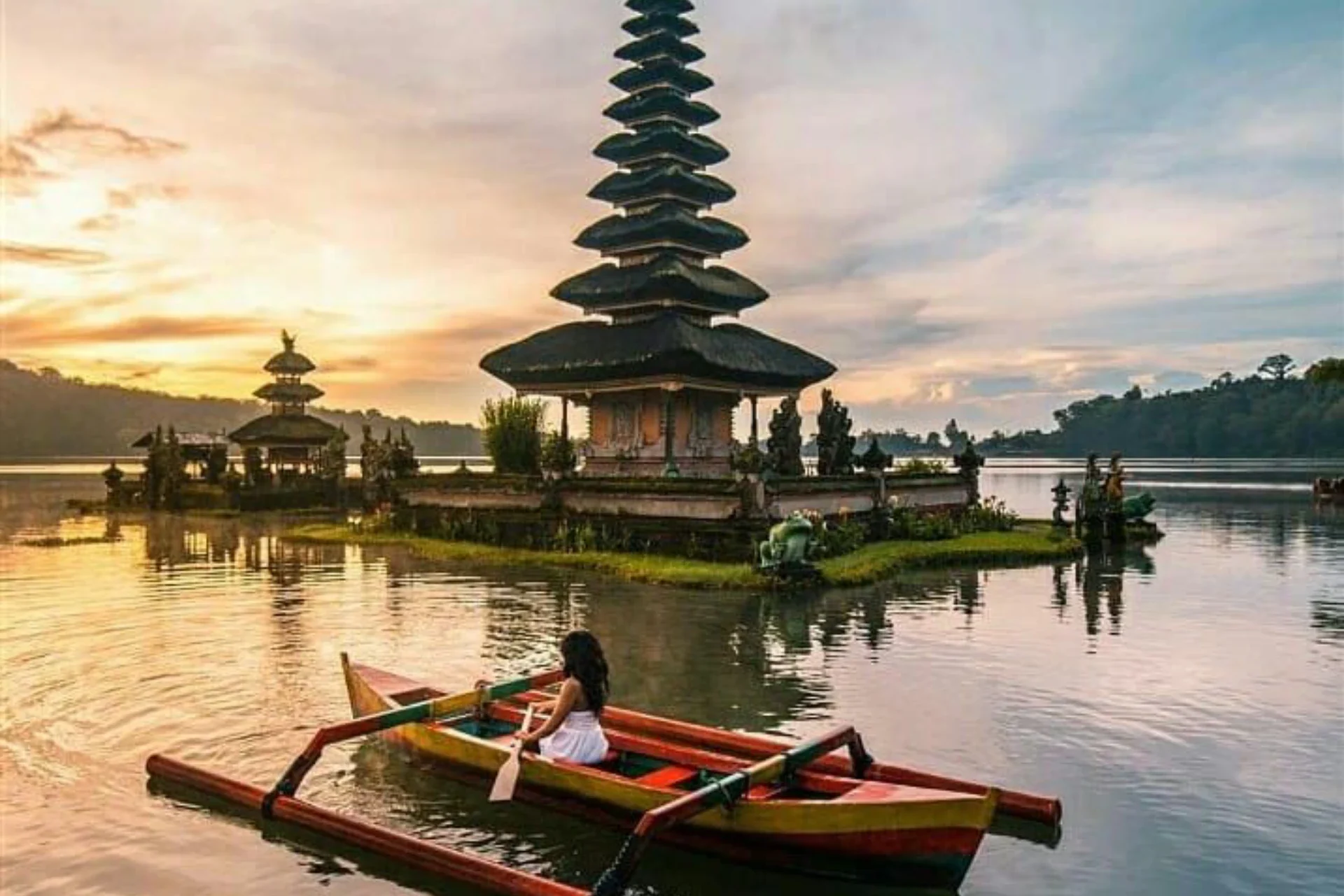 The Ulun Danu Beratan Temple